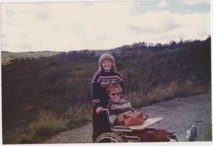 På samme tur: Børgefjell et eller annet sted?  Foto: Privat 